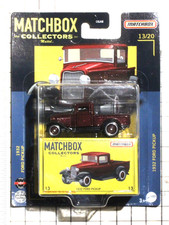 Matcbox 2021 Collectors 1932 Ford Pickup Metalflake Burgundy