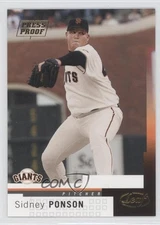 2004 Leaf Press Proof Gold /25 Sidney Ponson #11