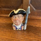 Vintage Royal Doulton Guardsman D6575 Large Williamsburg Character Toby Mug/Jug