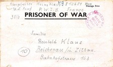 840925) DR Kriegsgefangenenpostblg. 2.WK US Gefangenschaft / Reichenau &uuml;. Zittau