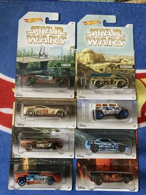 Hot Wheels STAR WARS Serie 1-8 aus 2015 Neu OVP aus Sammlung