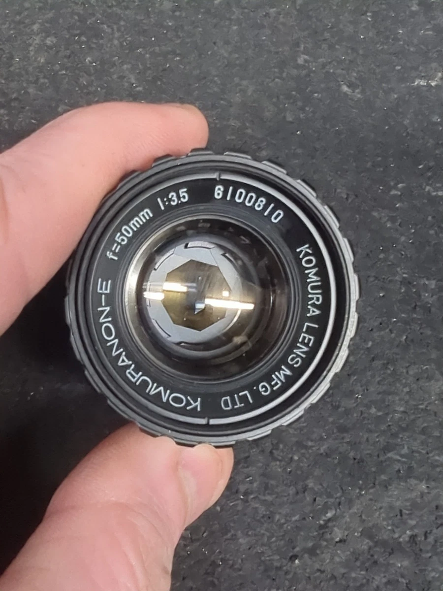 Komura-Tech f/3.5 Camera Lenses for sale | eBay