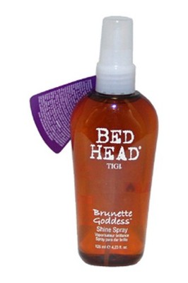 TIGI Bed Head Brunette Goddess Shine Spray | 4.23 oz NEW