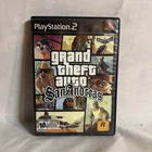 Grand Theft Auto San Andreas GTA PlayStation2 PS2 Complete w/Manual NO Map