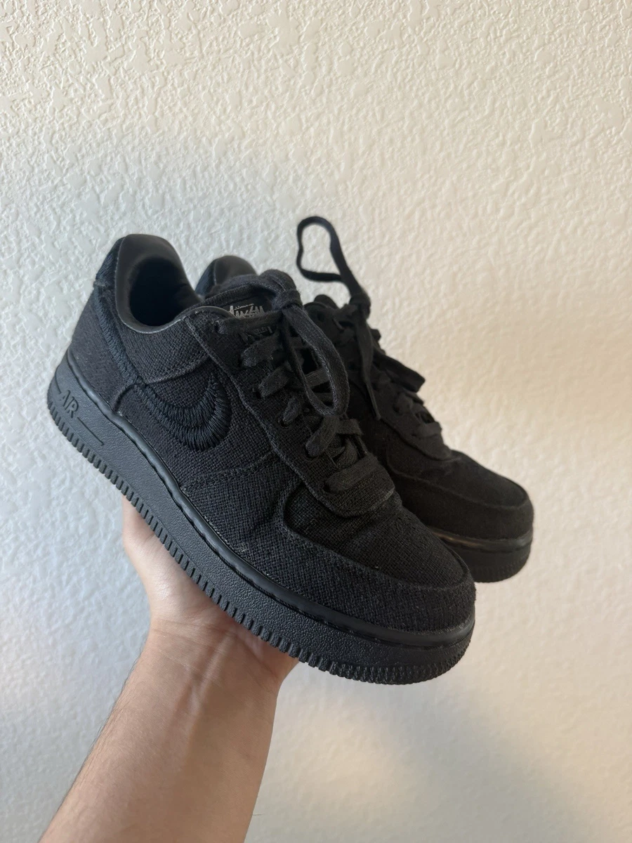 Preços baixos em Nike Air Force 1 Low x Stussy Black | eBay