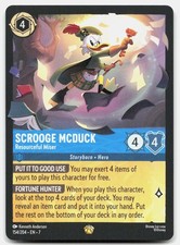 Scrooge McDuck - Resourceful Miser 154/204 Archazia's Island Lorcana NM/M