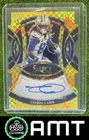 CeeDee Lamb 2025 Panini Select 9/10 Auto Gold Prizm Die-Cut Cowboys #SP-CDL