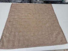Hotel Collection Yarn Dye Broken Quilted One Euro Pillowsham Cognac