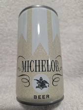 MINTY MICHELOB FLAT TOP (TEST)BEER CAN.ANHEUSER BUSCH BREW.ST.LOUIS,MO