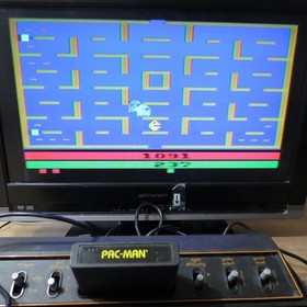 Atari CX-2600 6-Switch Console Bundle 2 Joysticks 2 Paddles OEM Power - WORKING