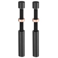 2Pcs Graphics Card Support,74-120mm Adjustable Height Aluminum Alloy Black, Gold