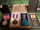 Japanese Medal Japan badge war military WW2 WWII old coin coins Meiji Taisho