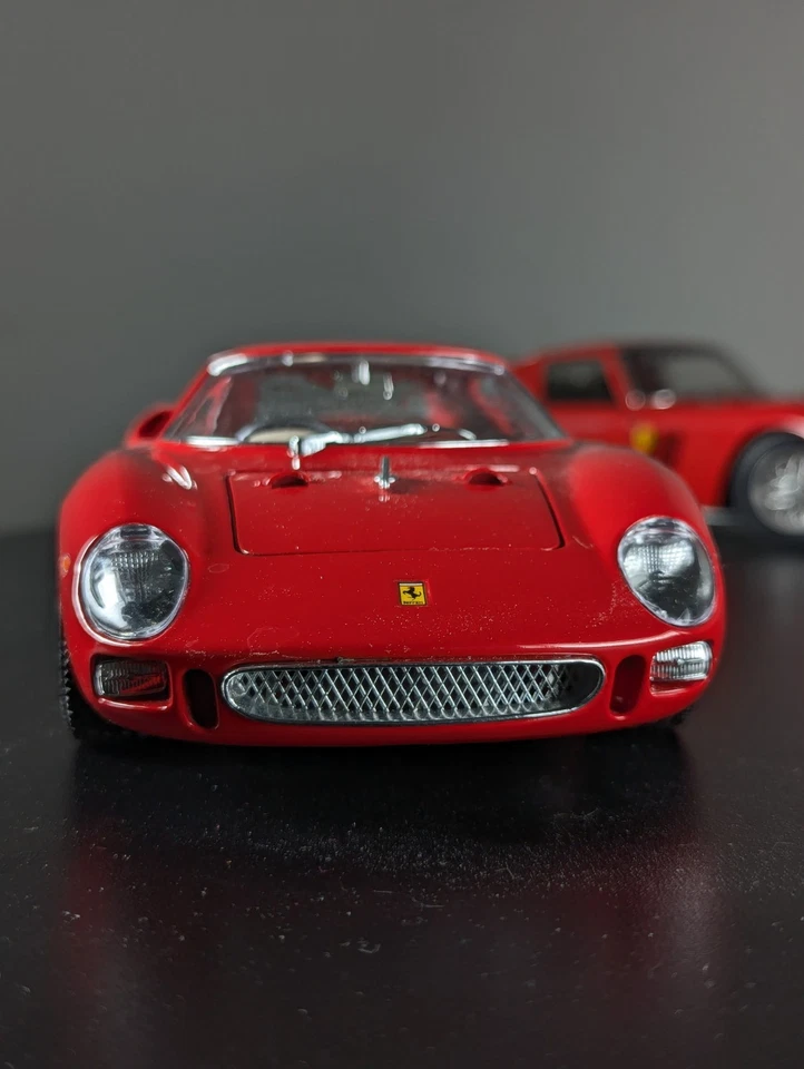Ferrari 250 le Mans 1965 Model Car 1:18 Scale Diecast Bburago Made in Italy - Image 3 of 4
