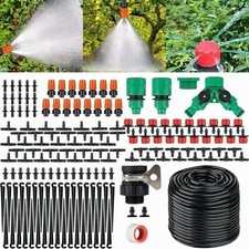 40m Micro Automatisch Bewässerungssystem Tropfschlauch Bewässerung Set Garten DE