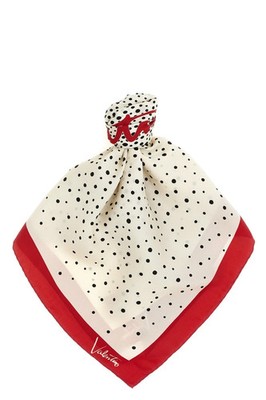 VALENTINO GARAVANI Little Stars Starry Silk Scarf New & Authentic