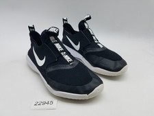 Nike Flex Runner (GS) para niños talla 6,5Y zapatos para correr negros blancos