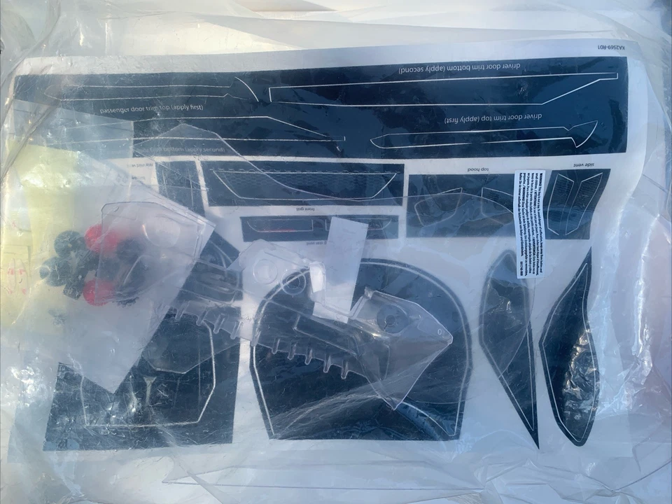 Traxxas Ford GT Clear Body W/Decals 8311 NEW - Image 4 of 4