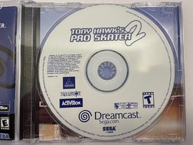 Tony Hawk's Pro Skater 2 (Sega Dreamcast, 2000) Complete w/Reg Tested Refurb