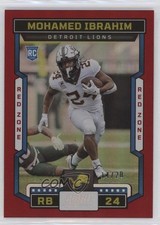 2023 Score Rookies Red Zone 14/20 Mohamed Ibrahim #328 0l8y