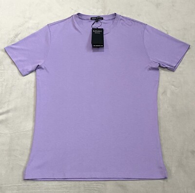 Robert Barakett The Barakett Tee Men's Medium Lavender Crewneck T-Shirt