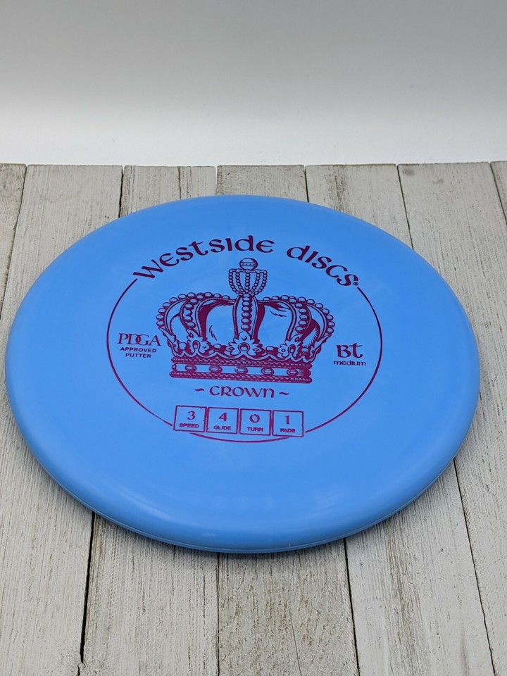 New Westside Discs BT Medium Crown Putter Disc Golf eBay