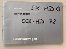 Mercedes Benz Wartungsheft Lastkraftwagen LKW  von 1998  Serviceheft