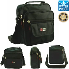 Men Mini Waterproof Messenger Work Shoulder Satchel Zipped Briefcase Bag Lot