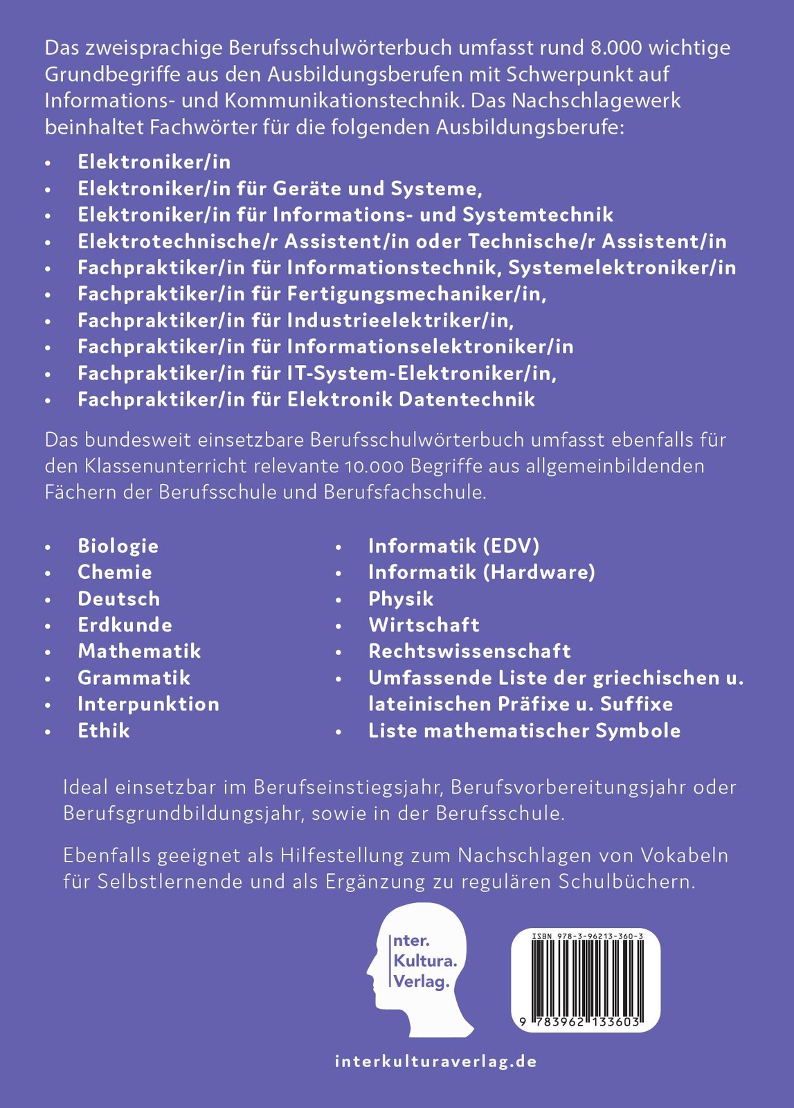 Thumbnail - Interkultura Berufsschulwörterbuch Informations- Und