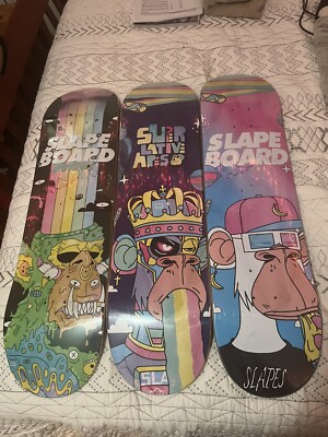 Bored Ape Yacht Club x Diamond Supply Co Skate Skateboards