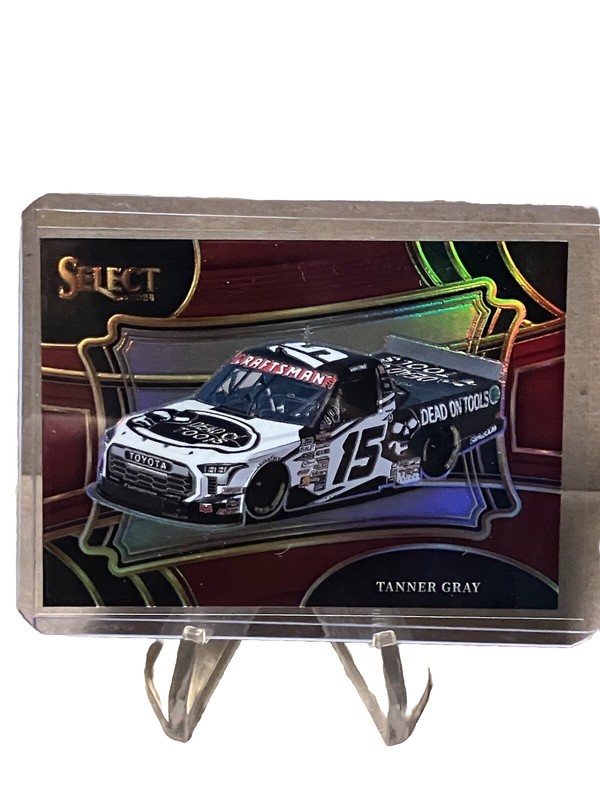 2024 Panini Select Racing Pit Road Maroon Tanner Gray /125 #124