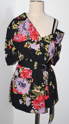 NWT Cinq à Sept Dark Chrysanthemum Katie Jacket Top 2