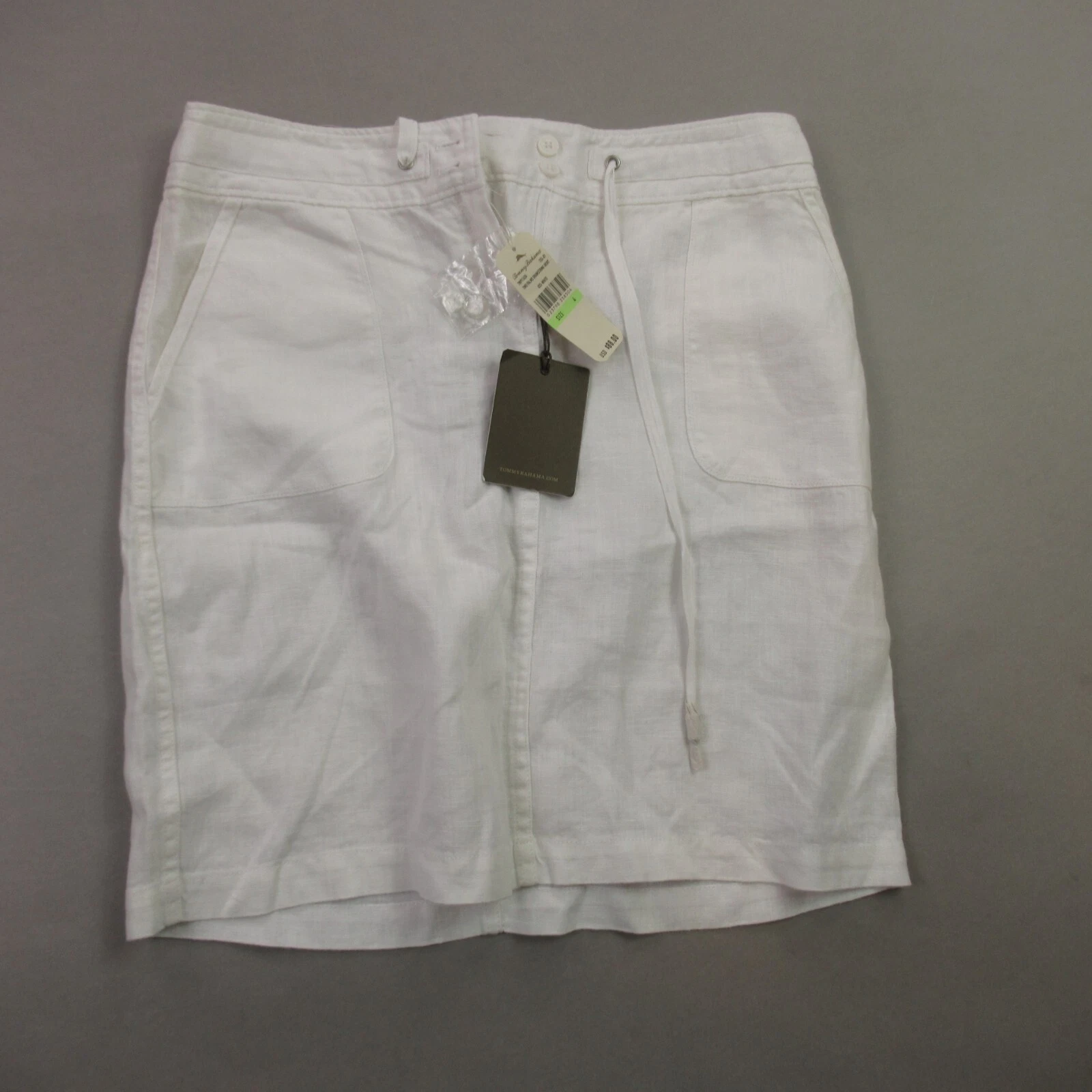 Tommy Bahama Skirt Womens 4 White Lightweight Pickleball Tennis Golf