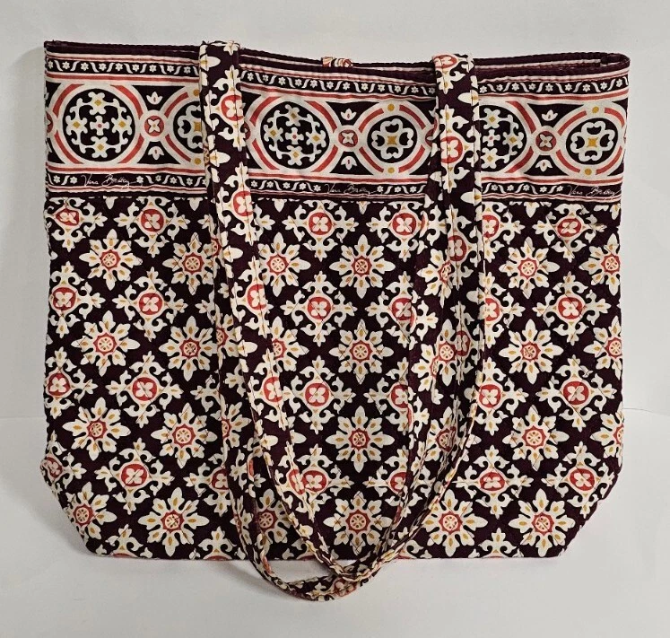 Vera Bradley Brown Medallion Button Women's Tote Bag - Image 3 of 4