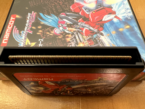 Burning Force Mega Drive Japan (Original Box and Manual) - Picture 8 of 14