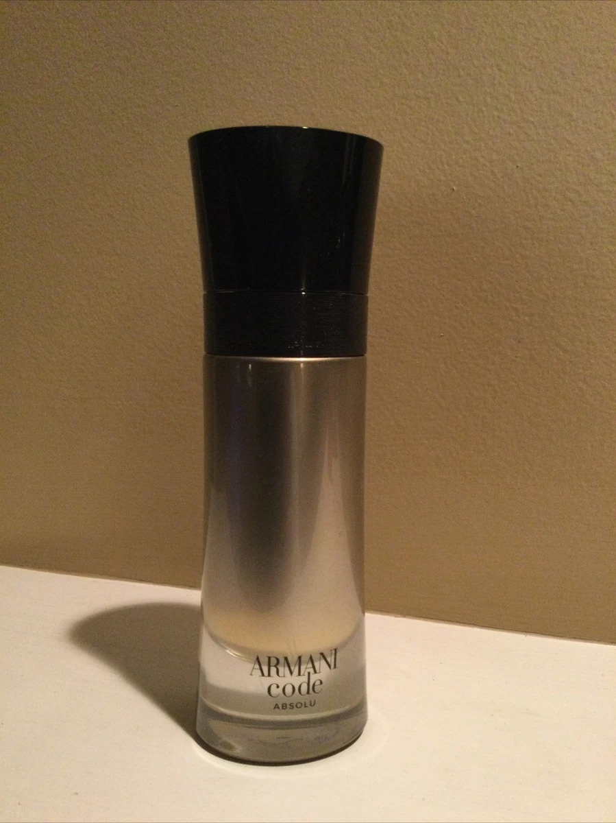 Armani Code Absolu Cologne By Giorgio Armani for Men 2 oz Eau De