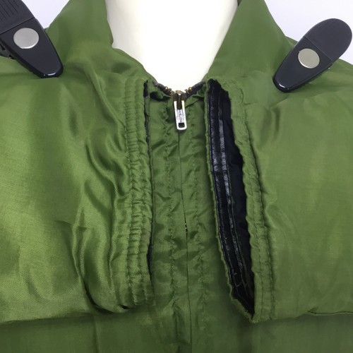 Abrigo de Trabajo Unitog Abrigo Polar Chaqueta Cremallera Forro Acolchado Años 60 70 De Colección Para Hombre Talla M - Imagen 6 de 16