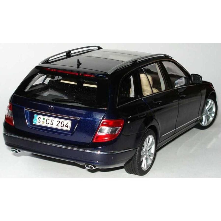 1/18 AUTOart Mercedes C Class Station Wagon Tanzanite Blue w