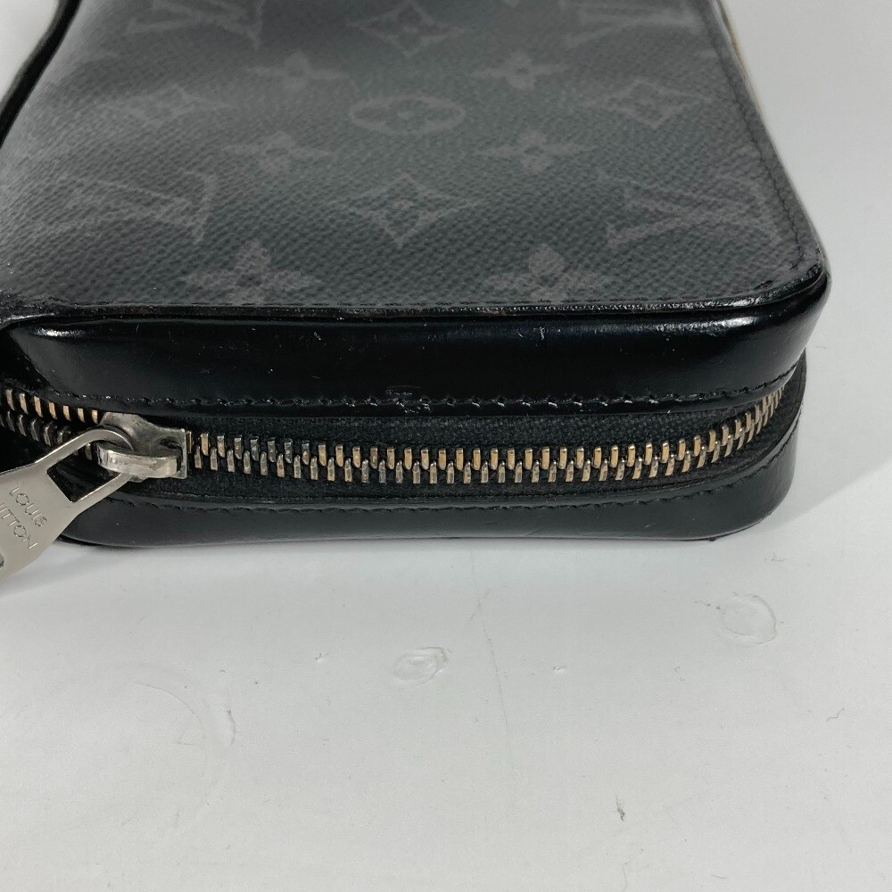 LOUIS VUITTON M61698 MonogramEclipse Zippy XL Hand Bag Long