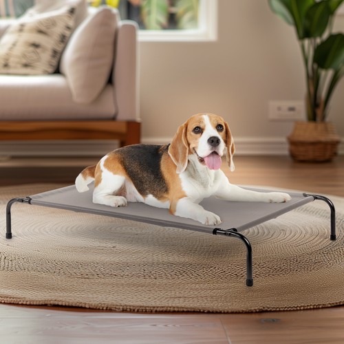 43" Elevated Dog Bed Pet Cat Raised Sleeping Cot Hammock Indoor&Outdoor - Picture 9 of 14