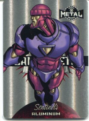 Marvel X Men Metal Universe Planet Metal Chase Card 14 OF 20 PM Sentinels