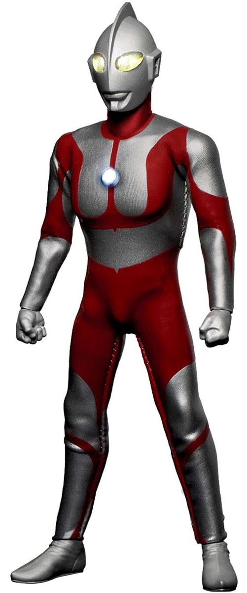 特撮 ULTRAMAN BCI Mezco One:12 Collective Ultraman Action Figure [Light Up Eyes