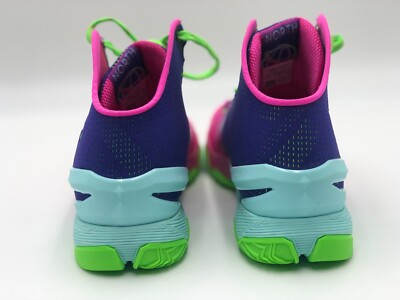大特価❗️Under Armour Curry 2 ノーザンライツ Under Armor Curry 2 Northern Lights Basketball Shoes Youth Sz 6.5