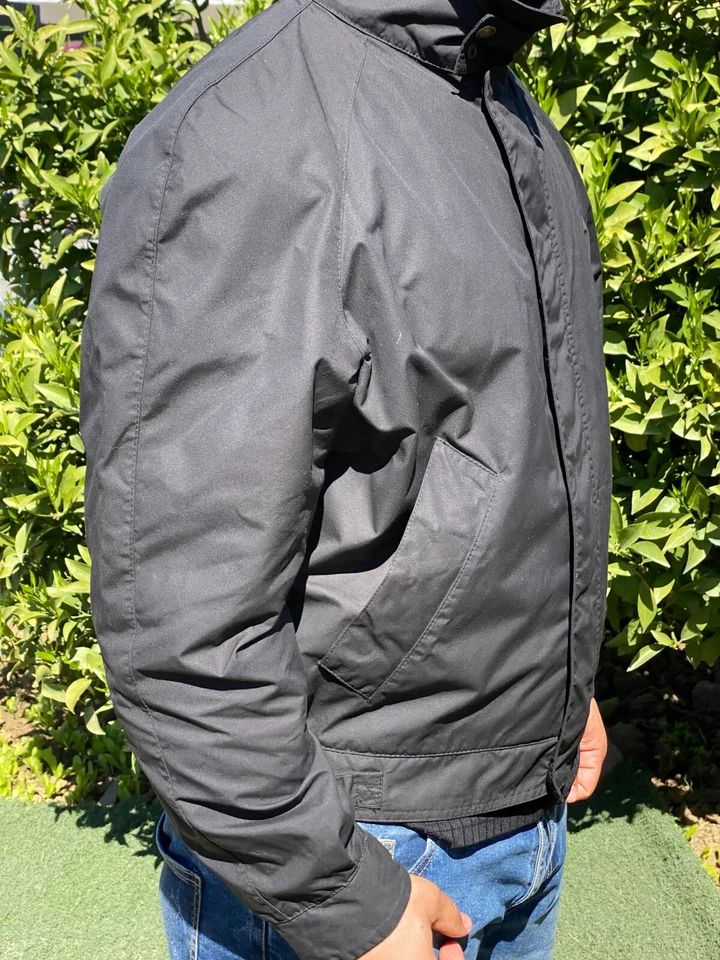 Belstaff Rider Jacket Short Motorcycle Bomber Weatherproof Biker Size L - Image 4 of 4