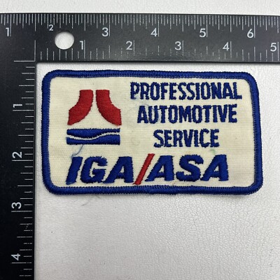 Vintage PROFESSIONAL AUTOMOTIVE SERVICE Patch - Car Auto Care 00RB