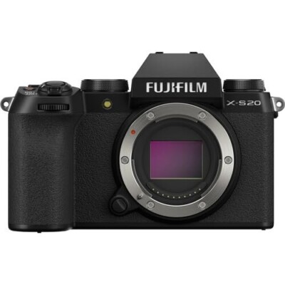 Fujifilm X-S20 Mirrorless Camera Body w/ Accessories Bundle | Fuji