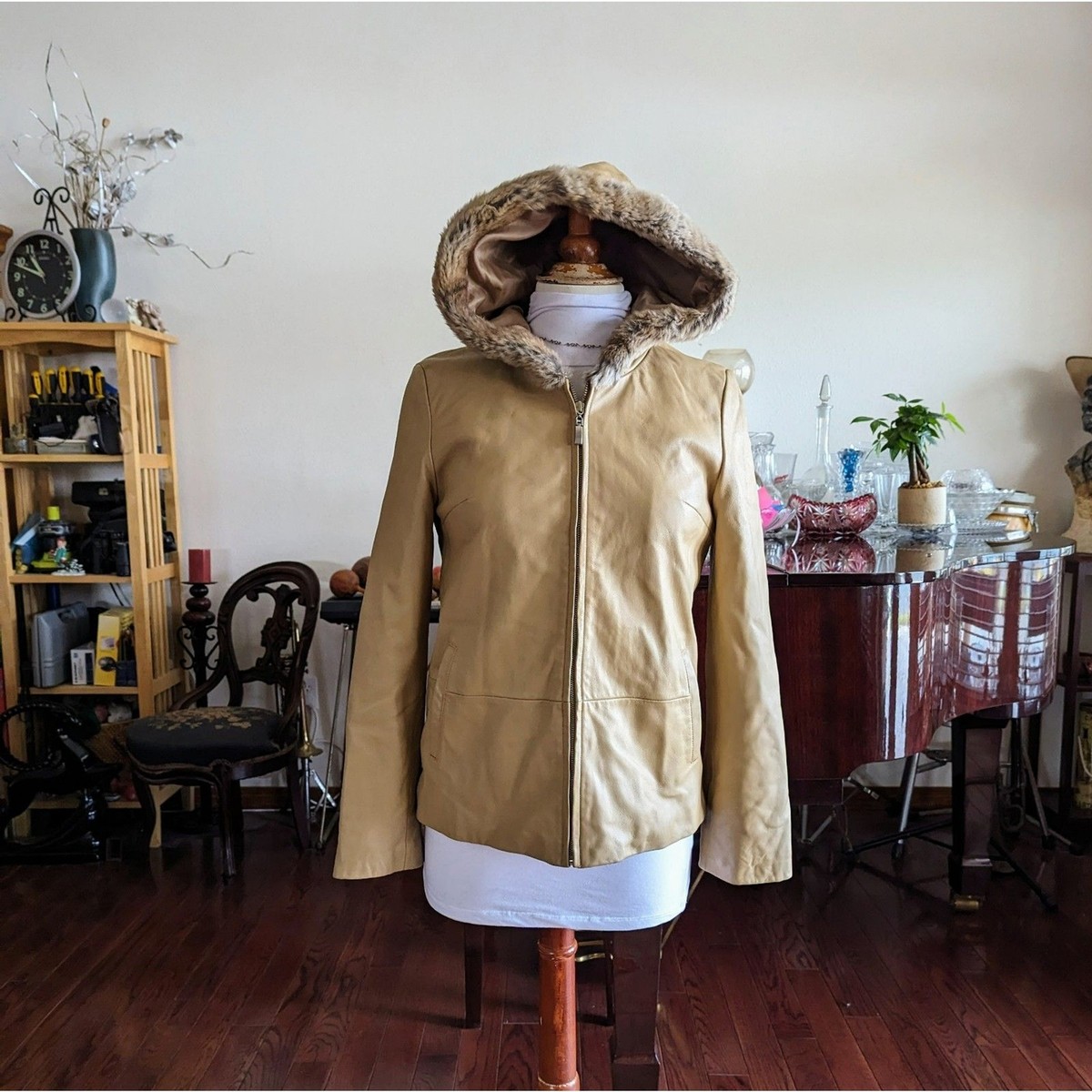 arnaldo bassini since 1881 by Italy leather womens jacket SZ 8 (90 