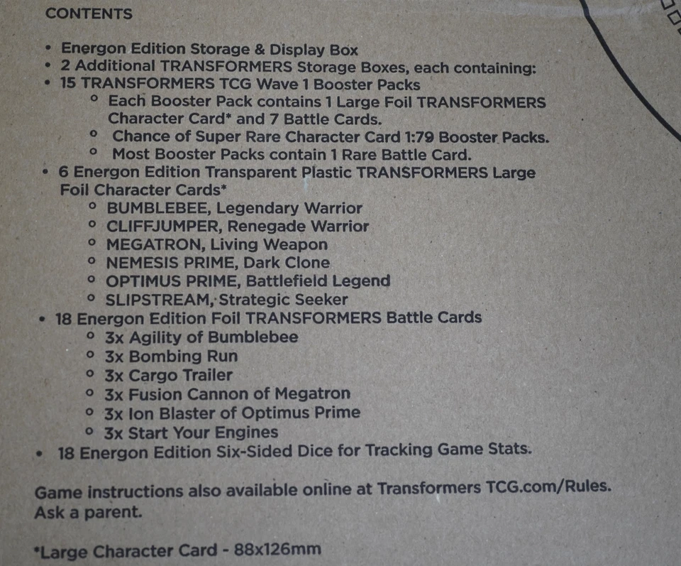 Sealed Transformers TCG Energon Edition Wave 1 30 Booster Packs + Foil Cards - Image 2 of 4