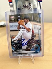 VALENTE BELLOZO RC 2025 Topps NOW Road Opening Day #167 ROOKIE SIGNED IP