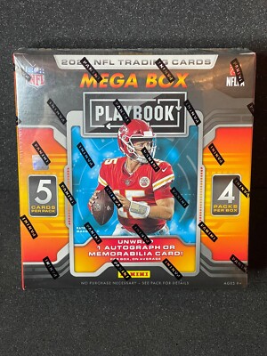 Panini 2021 Playbook Football Mega Box - 4 Packs