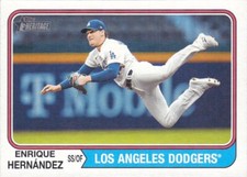 2023 Topps Heritage High Number Enrique Hernandez #723